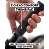 Peaty's Monarch Grips - Grey/Knurl/Thin - Race Control, Durable, Ergonomic