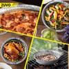 Zuvo Round Aluminium Containers – Pack of 20 Foil Flan