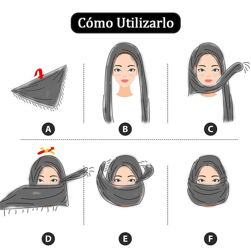 Bufanda Táctica para Hombre y Nujer, Bufanda Árabe, Ideal para