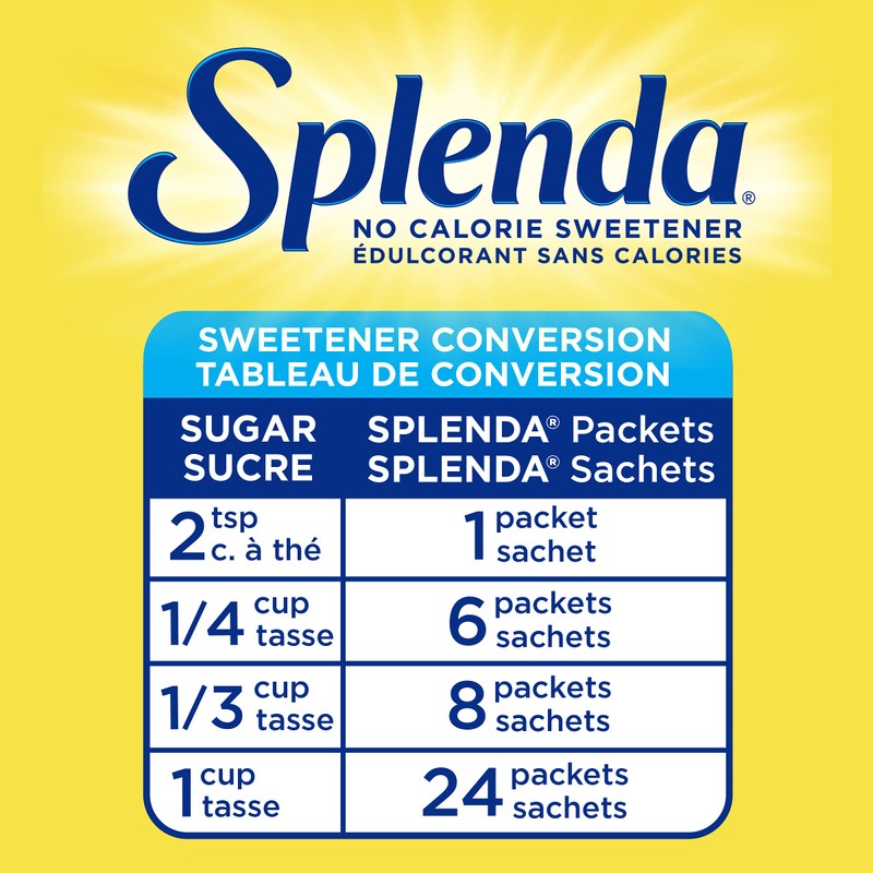 SPLENDA No Calorie Sweetener, 200 Count Packets