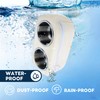 Marinexplore Pontoon Cup Holder,Boat Seat Cup Holder,Double Drink Holder,Portable Cup
