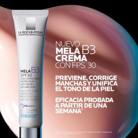 🧴☀️ La Roche-Posay MELA B3 Crema Antimanchas Facial con FPS 30 (40ml): Corrección y Protección Avanzada contra Manchas ✨ skin brightening