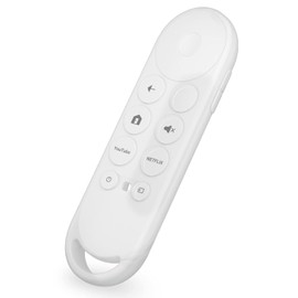 Elecom AVD-CWGTRCCR Remote Control Cover for Google TV, Antibacterial, Clear
