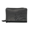 Wachifurudo Dayan Genuine Leather, Super Soft Chip Folding Wallet, Black,