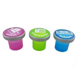 Replacement Parts for Fisher-Price's Child Development Toys ~ Fisher-Price Think & Learn Rocktopus (with 15 Instruments) | FXW98 ~ Replacement Pop Pod Bag - Contents: Keyboard, Cowbell & Drum Machine