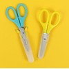 1 Count Pikachu Safety Scissors with Cover (Skyblue)