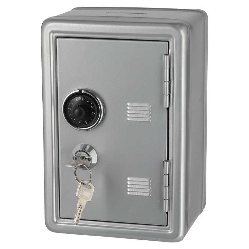 Money Box Safe with Money Slot │ Metal 12 x