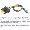 FanPaYY Taillight Wiring Harness Repair Kit 6 Pin Wiring Harness