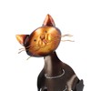 Cat Shaped Wine Rack Metal Sculpture Shelf Practical Sculpture Home
