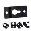TEHAUX 20pcs Heavy Duty Iron Keyhole Speaker Hangers Durable Wall