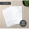 Writing Paper Set Marble Motif I 50 Sheets 90 g/m²
