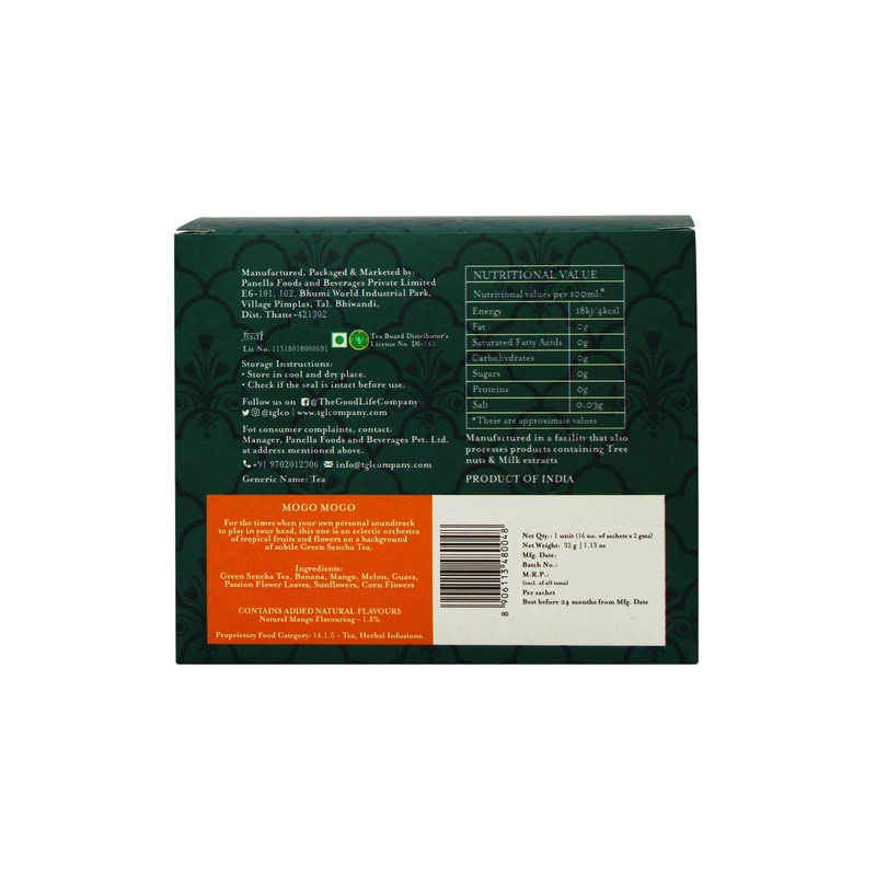 Mogo Mogo 15 Pyramid Teabags