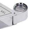 3 Lens Loupe Pocket Foldable Jewelers 10X 15X 20X Jewelry