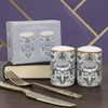 lesser and pavey LP95153 Ceramic Salt and Pepper Shaker Set