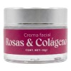 Crema Facial Rosas Y Colágeno Hidratante 45 G