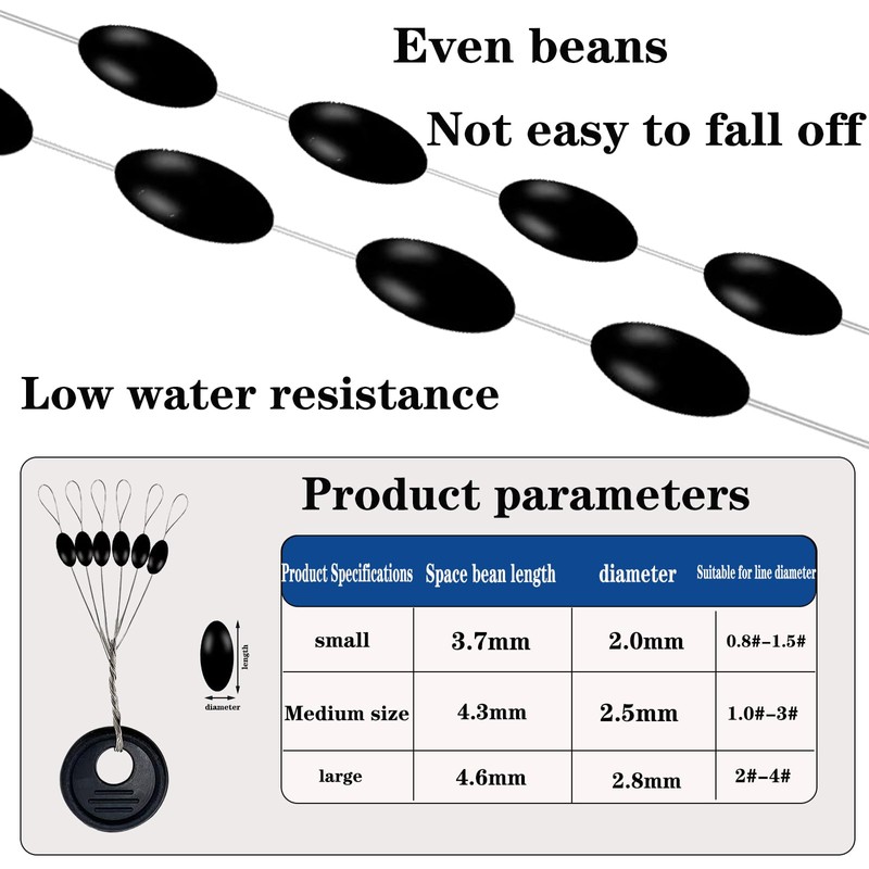 9 pieces reverse bottom rig, double hook reverse bottom rig,