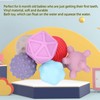 Soft Rubber Building Blocks DIY Infants Toddlers Manual Brain Relief