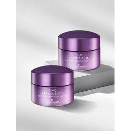 [Missha] Time Revolution Night Repair Ampoule Cream 5X 50ml 2 x Missha / [미샤] 타임 레볼루션 나이트 리페어 앰플 크림 5X 50ml 2개