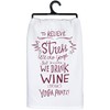 Primitives by Kathy 26932 LOL Made You Smile Dish Towel,