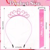 Vovii Birthday Girl Headband with Rhinestone & Sash Set for