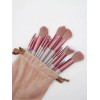 Cosmetishop Set De 13 Brochas Pinceles De Maquillaje Con Bolsa