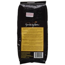 Jumping Bean Deep Water Fairtrade Organic Whole Bean Coffee, ECO2Roast, Premium Coffee, Non-GMO, Deep Water Dark , 454g