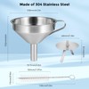 Sovol 3D Stainless Steel Funnel, Resin Funnel Filter Cup for