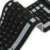 Serounder Silicone Keyboard, Foldable Silicone Keyboard Soft Rollup Keyboard for