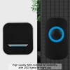 Smart Wireless Remote Control Doorbell Receiver With LED IP55 Waterproof