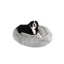 pet2go Cama para Perro, Gato, Mascota, Relajante, esponjosa, Funda removible y 100 Lavable, antiansiedad, cómoda y acogedora, Brinda contención-...   