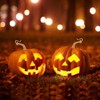 Artibetter 40pcs Pumpkin Stems for Crafts, Halloween Pumpkin Stems, Plastic