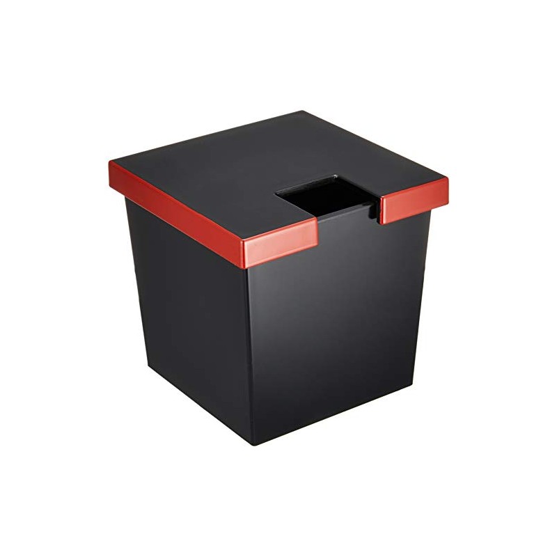 Fukui Craft 7-501-12 ABS Resin Gully Holder Corner Kurobuchi Vermilion