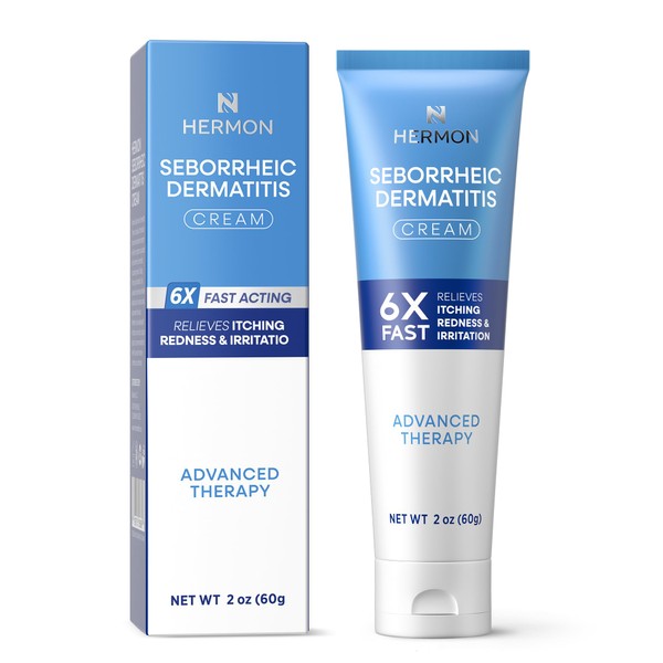 Seborrheic Dermatitis Scalp Treatment Cream: Soothing Itching Redness Scaling of
