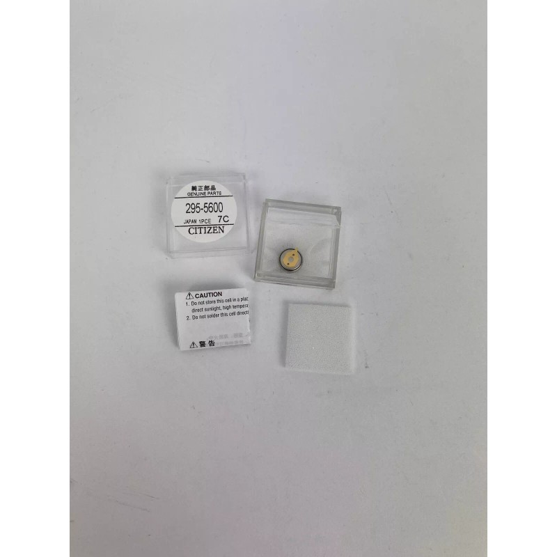 Citizen 295-56 (295-5600) Capacitor Battery for Eco-Drive Watches, Sealed