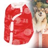 Tang Suit Pet Costume Comfortable Warm Attractive Dog Autumn Winter