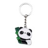 JINZHOUFZ Panda Keychain Charm for Girls Panda Keyring Gift Key