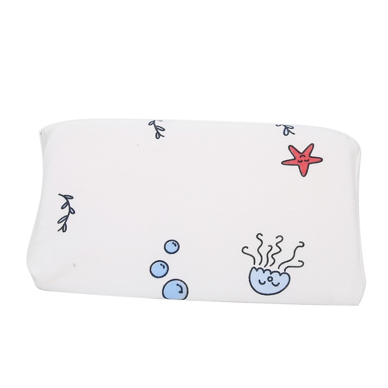Baby Sleeping Pillow Ergonomic Newborn Head Pillow Soft Detachable Infant