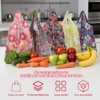 YDAKGUEY 5 PCS Reusable Shopping Bags, Foldable Shopper Bag for