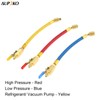 R134A R410A R22 R12 Charging Hoses and Ball Valve Set,