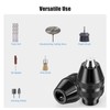 4486 Drill Chuck for Dremel, Ancable Keyless Chuck for Dremel