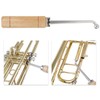 Trumpet Repair Tools Solid Wood Instrument Maintenance with 1 Sheet
