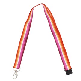 Zac's Alter Ego Sunset Lesbian Pride Accessories - Flag Lanyard Whistle Belt Pin Badges