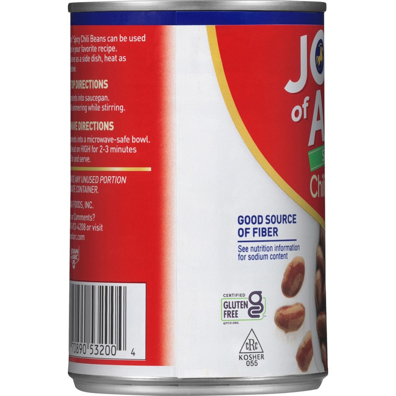 Joan of Arc Beans, Spicy Chili, 15 Ounce (Pack of