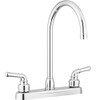 Pacific Bay Lynden Modern High Arc Kitchen Sink Faucet -