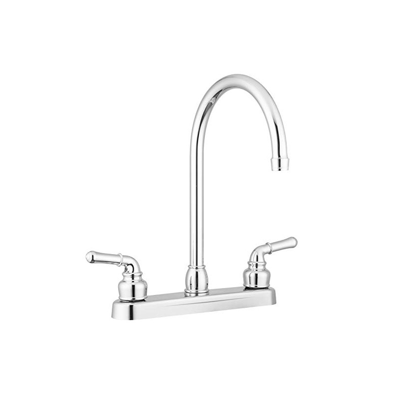 Pacific Bay Lynden Modern High Arc Kitchen Sink Faucet -