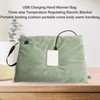 USB Charging Hand Warmer Three Temperature Control Electric Blanket Portable