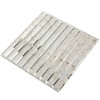 Lovdeco Peel and Stick Antique Mirror Strip Tile, 1.2 x
