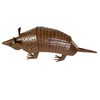 Urbalabs Metal Yard Art Springy Metal Armadillo Figure Texas Western
