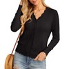 GRECERELLE Womens Lightweight Open Front Cardigan Sweater Button Down Long