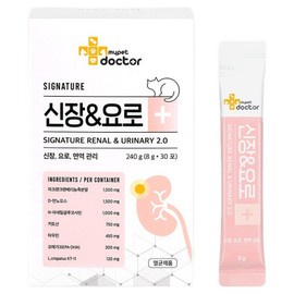 My Pet Doctor Cat Signature 2.0 Nutrient 30p, 1 piece, kidney, 240g / 마이펫닥터 고양이 시그니처 2.0 영양제 30p, 1개, 신장, 240g